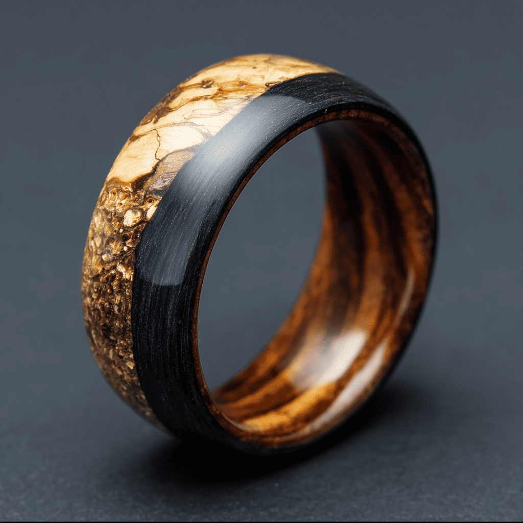 wooden rings